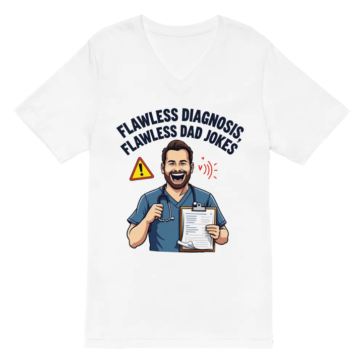 Flawless Diagnosis V-Neck Tee product image (2)