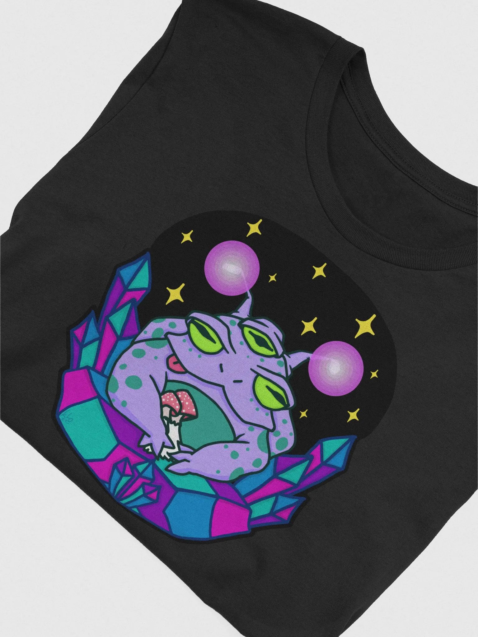 Purple Alien Frog T-Shirt product image (3)