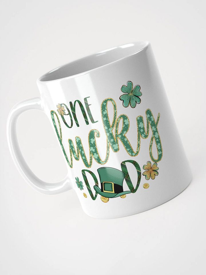 One Lucky Dad Mug product image (2)