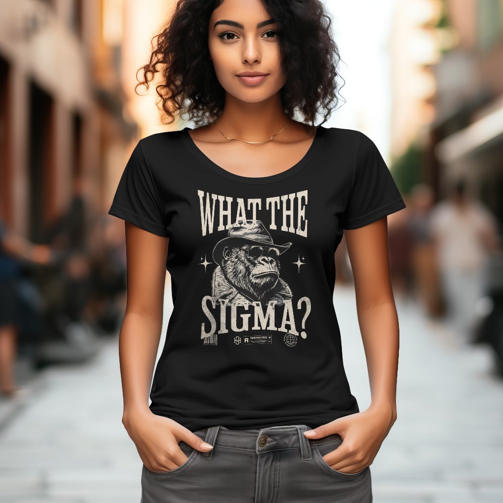 What The Sigma, Gorilla Sigma Swagger T-Shirt product image (4)
