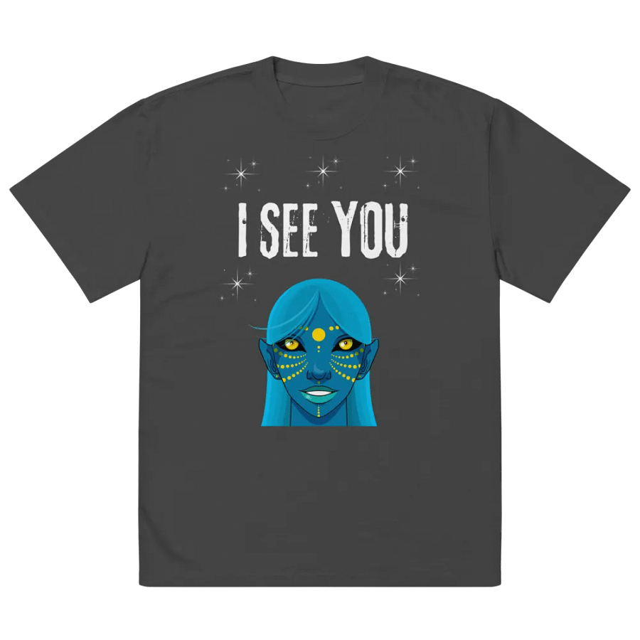 Cosmic Smile Oversized T-Shirt product image (2)