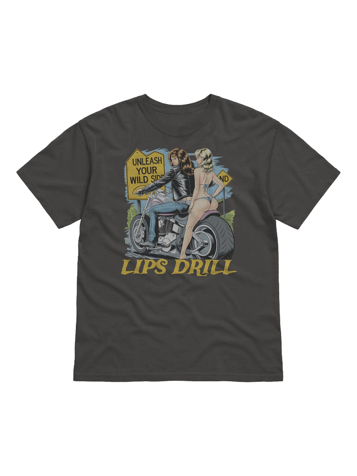 Unleash Your Wild Side, Lips Drill T-Shirt product image (7)