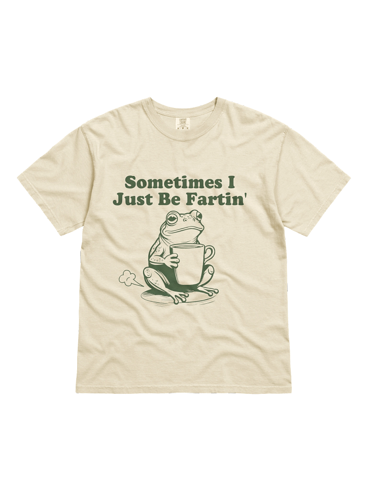 IBS Frog with Coffee | Chaotic Comfort Colors® Shirt product image (2)