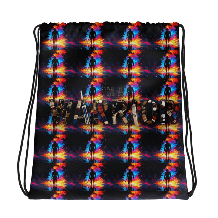 Warrior's Cosmos Drawstring Bag product image (1)