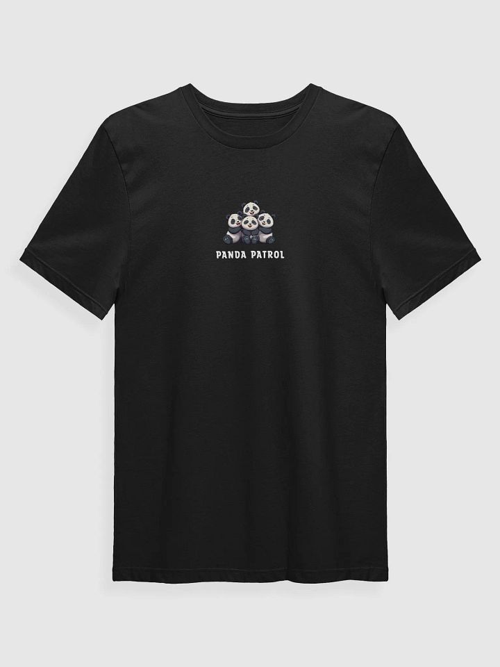 panda patrol t-shirt (white text) product image (1)