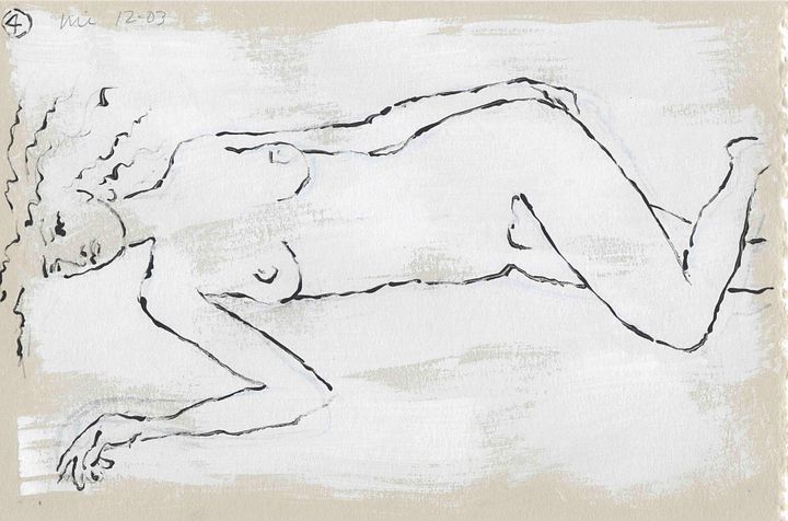 Sleeping Woman #4 Print product image (1)