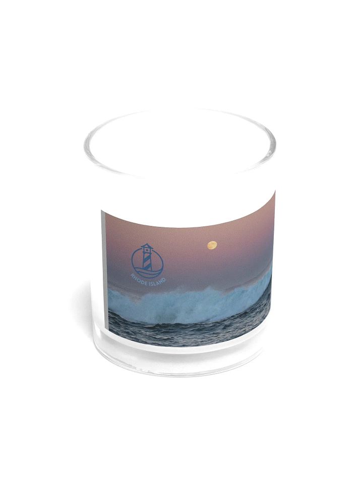 Moon Over the Cliff Walk Soy Candle (unscented) product image (2)