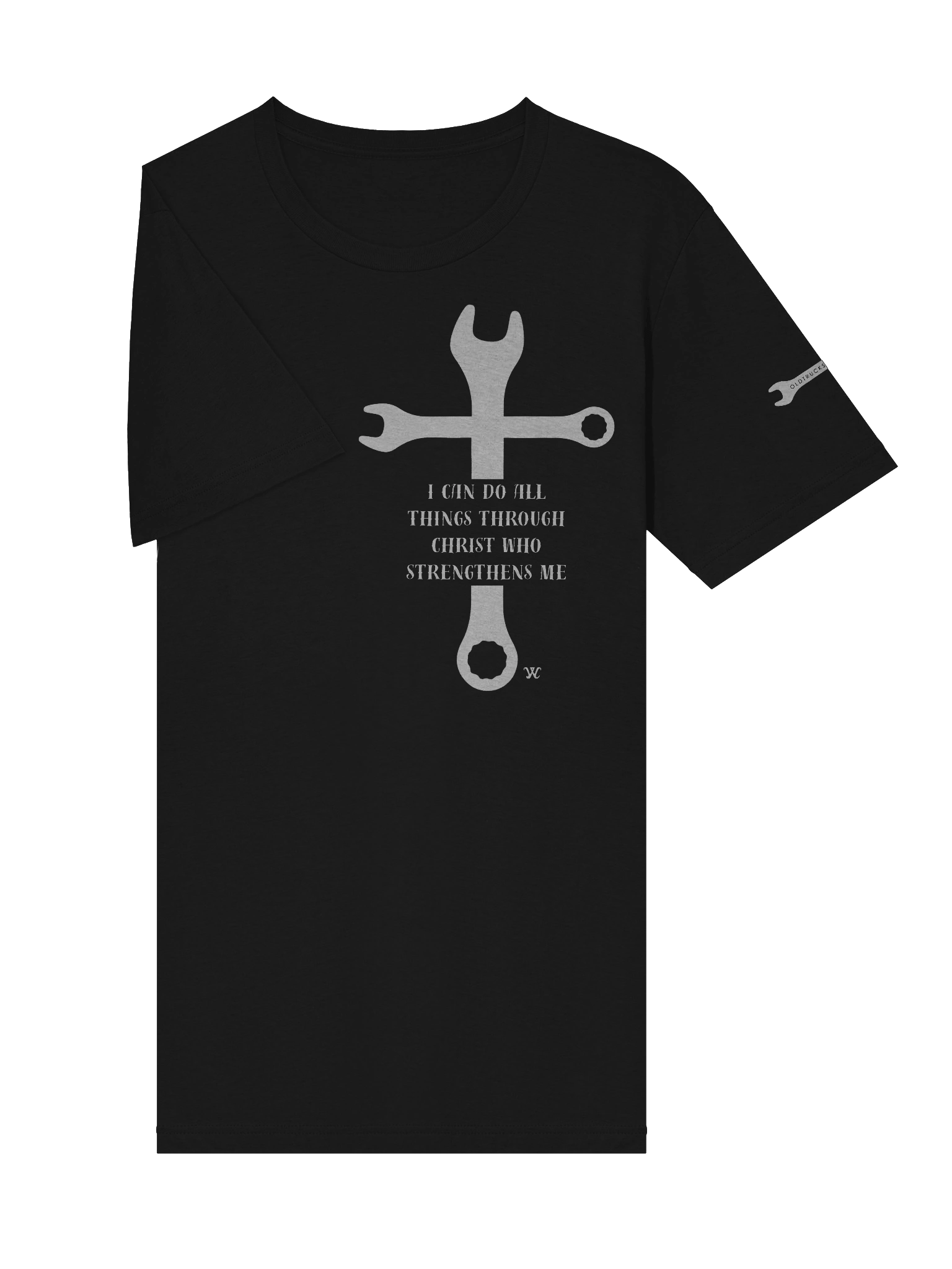 Wrench Cross OTNT Black T-shirt product image (5)