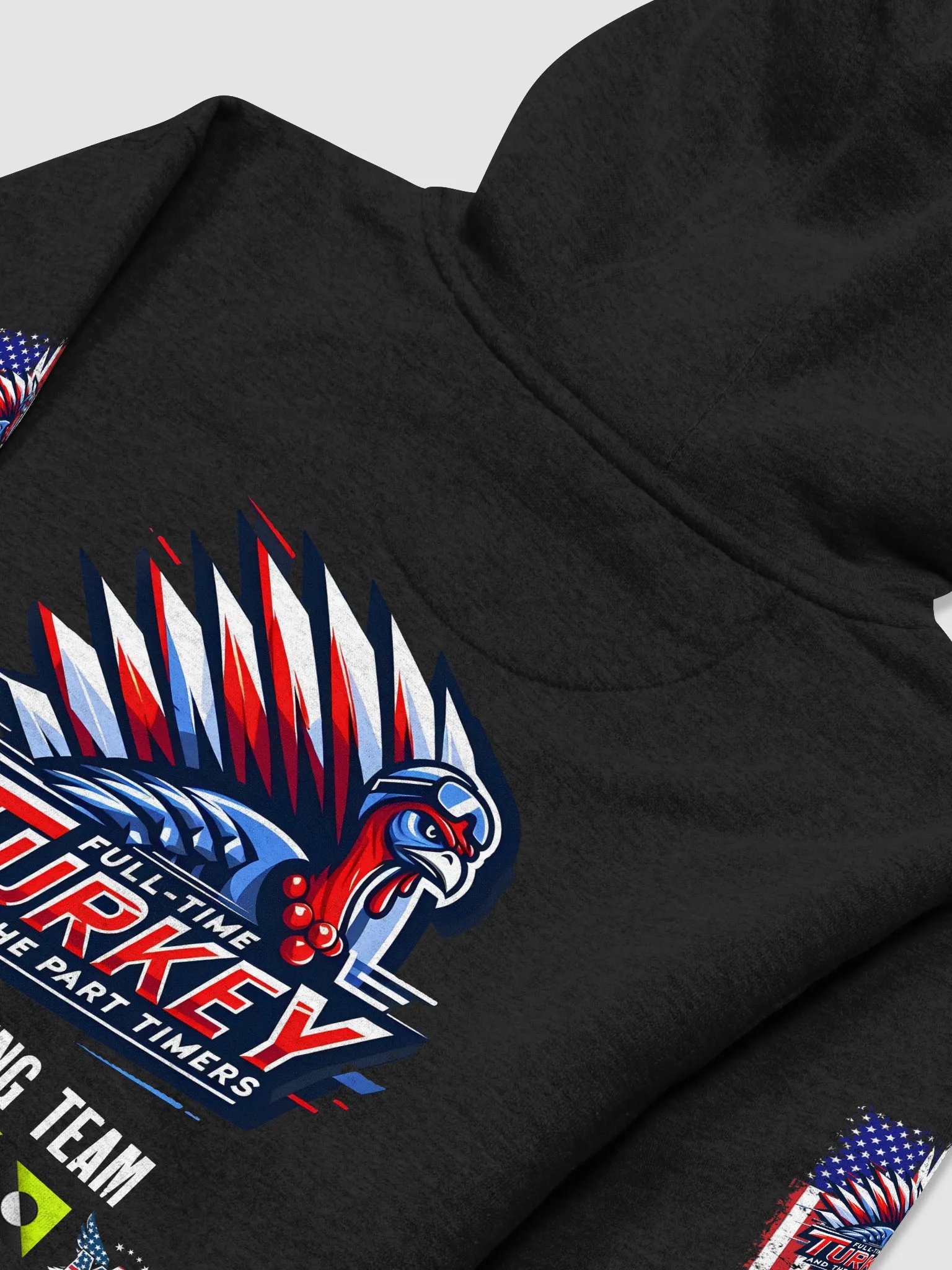THE FULL TIME TURKEY AND THE PART TIMERS HOODIE product image (4)