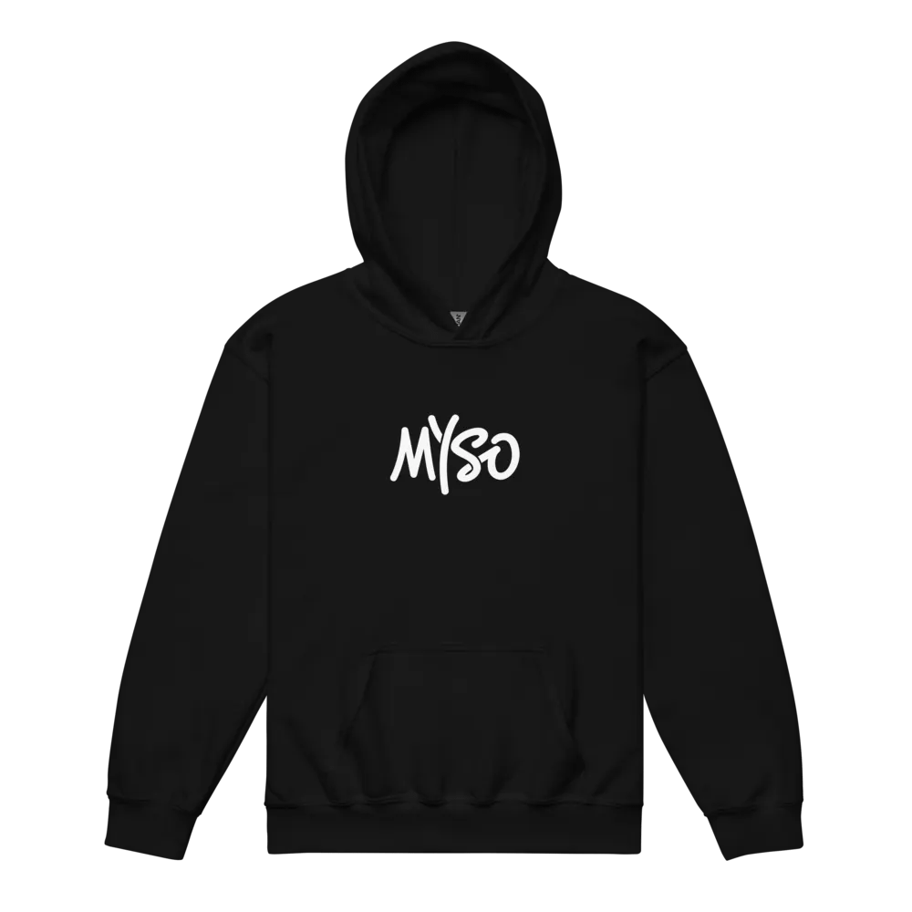 MYSO Youth Hoodie - White Logo product image (8)