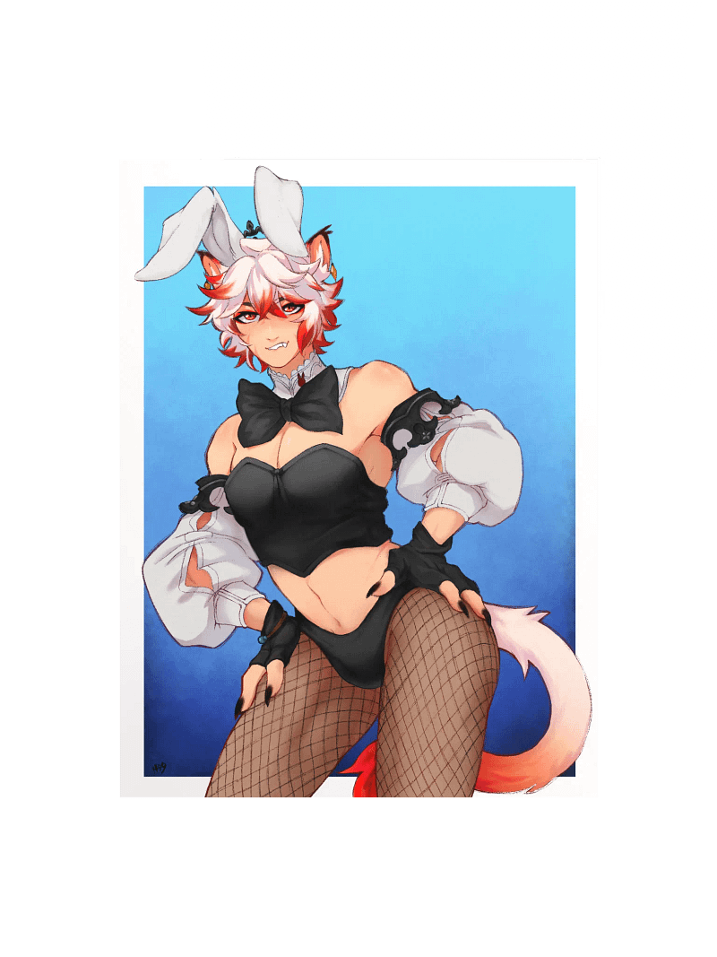 Mikestrosity Bunny Suit Print
