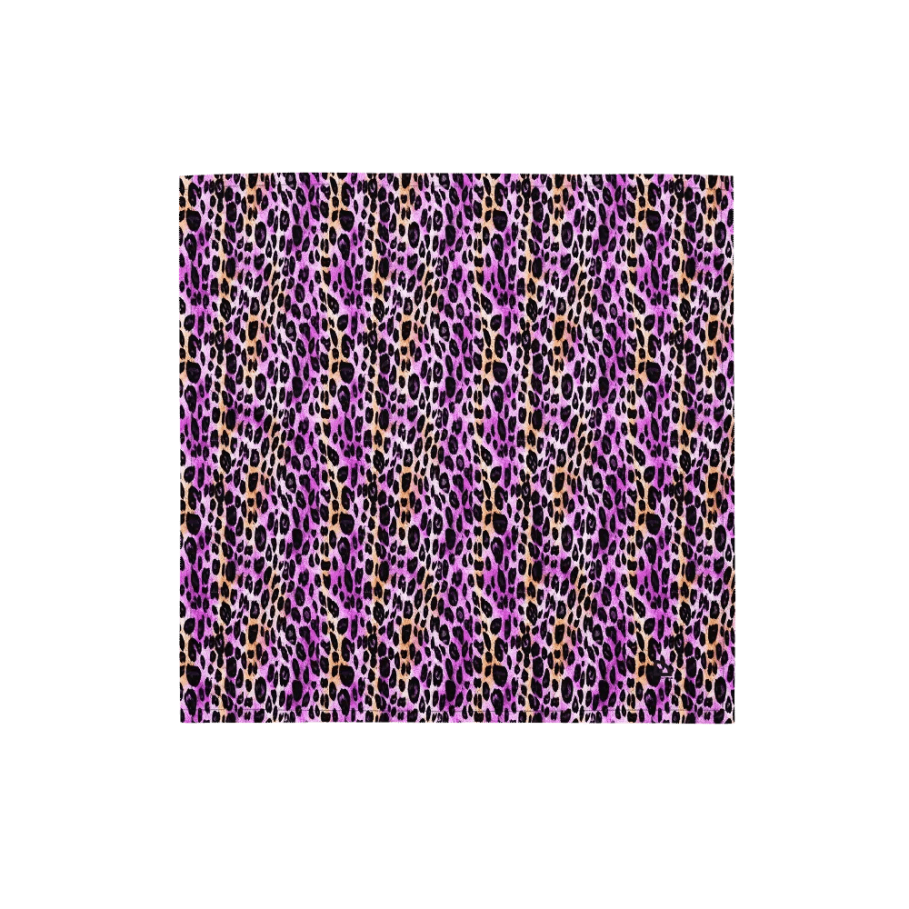 Purple Beige Leopard Bandana product image (1)