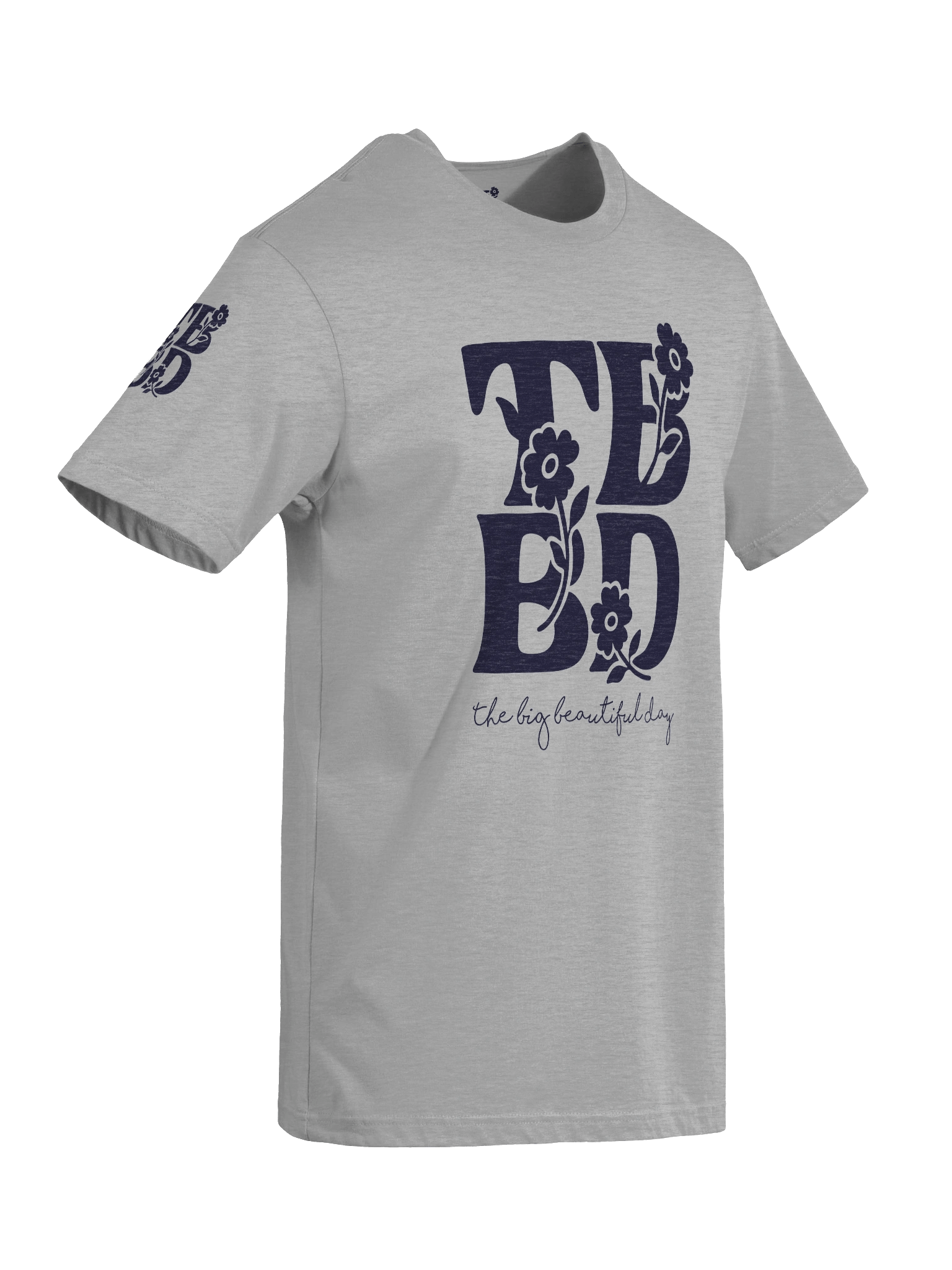 The Big Beautiful Day Floral Tee | Brand Next Level product image (9)