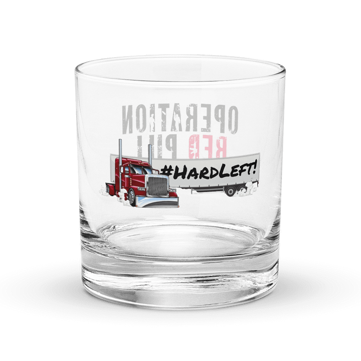 "Hard Left" Rocks Glass product image (1)