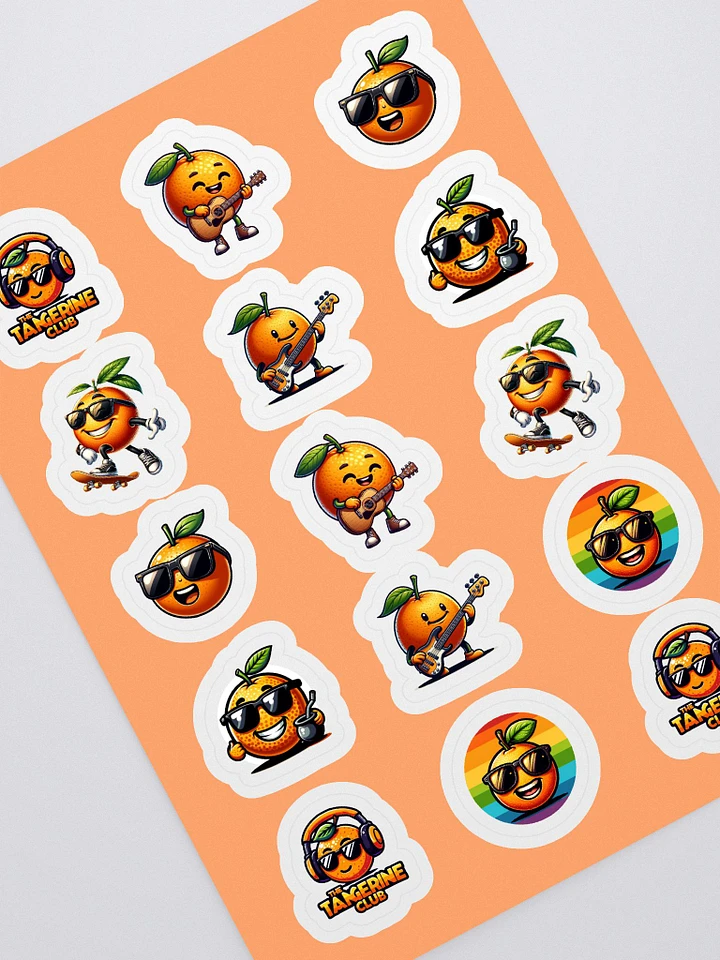 Tangerine Sticker Sheet product image (1)