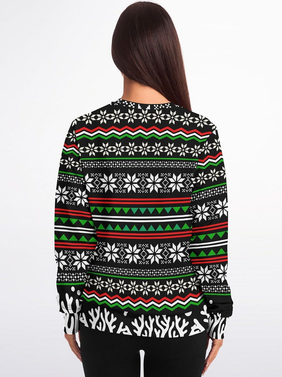 "Merry Octomas" Christmas Sweatshirt | Octopus Holiday Sweater | Ocean Lover Christmas Outfit product image (4)