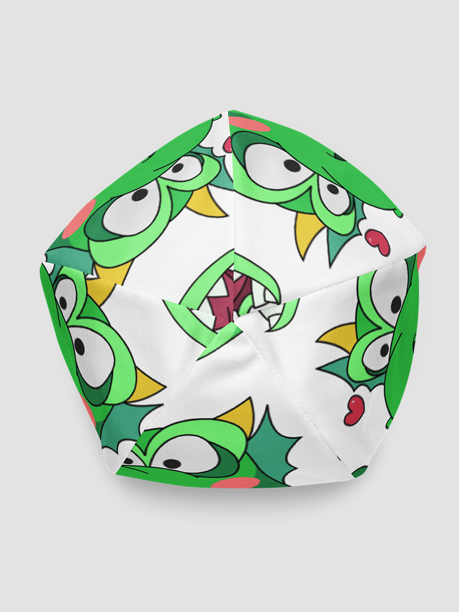 Lotta Love Green Dragon All-Over Print Beanie product image (5)