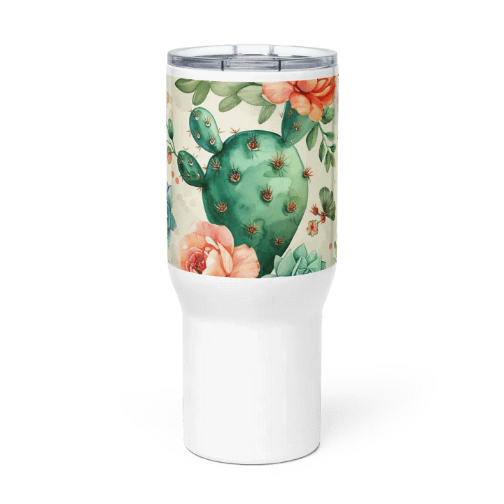 Succulent Serenity Stainless Steel Travel Mug product image (2)