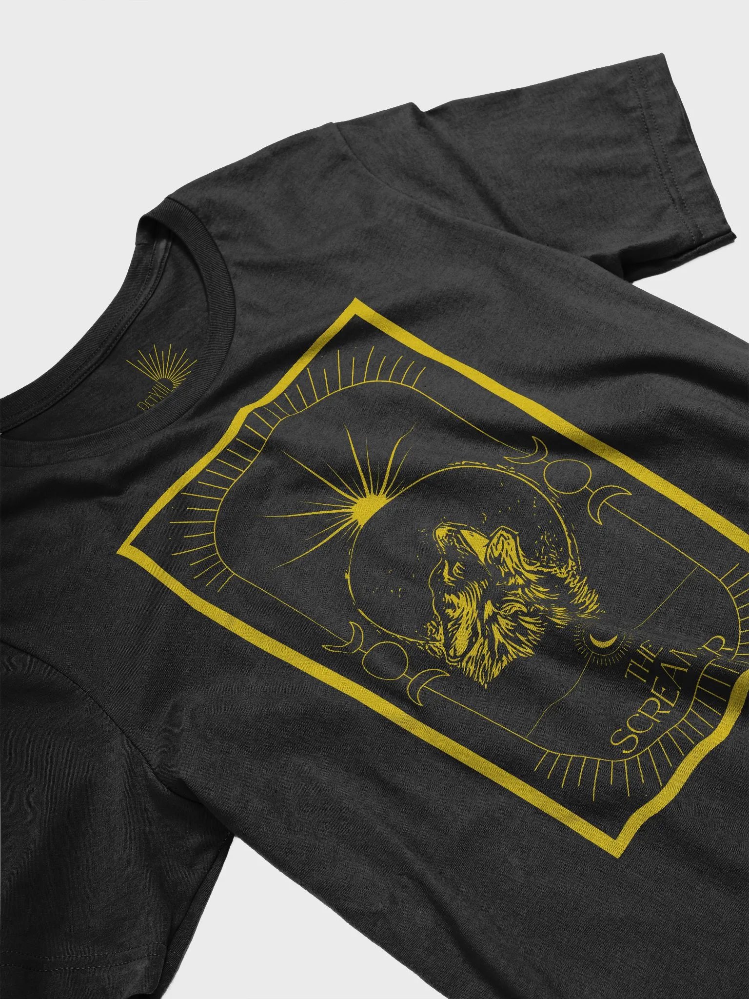 The Screamer Gold Tarot T-Shirt product image (3)