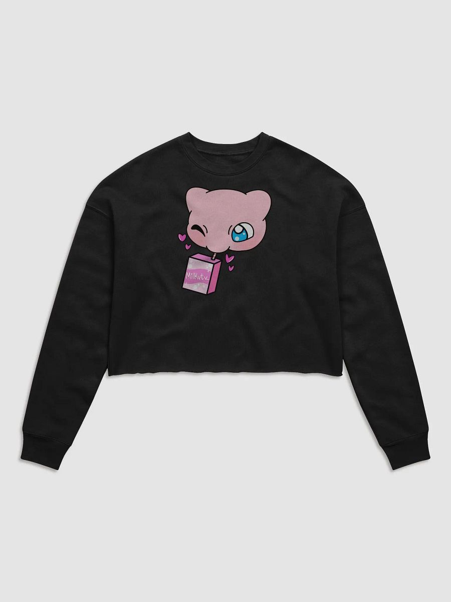 Mew Sippy Crewneck Crop Top product image (1)