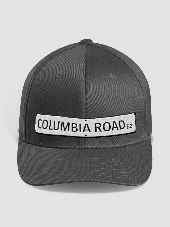 Columbia Road E.2. Street Sign Flexfit Cap (Grey) product image (1)