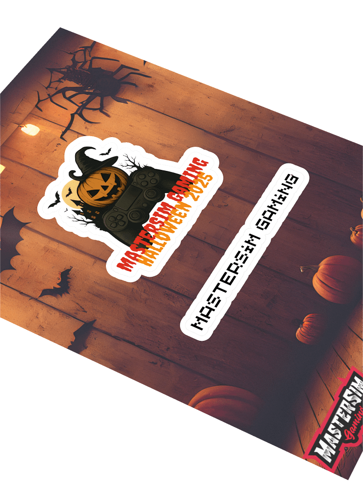 Limited Edition MasterSim Gaming Halloween 2025 Kiss-Cut Stickers product image (2)