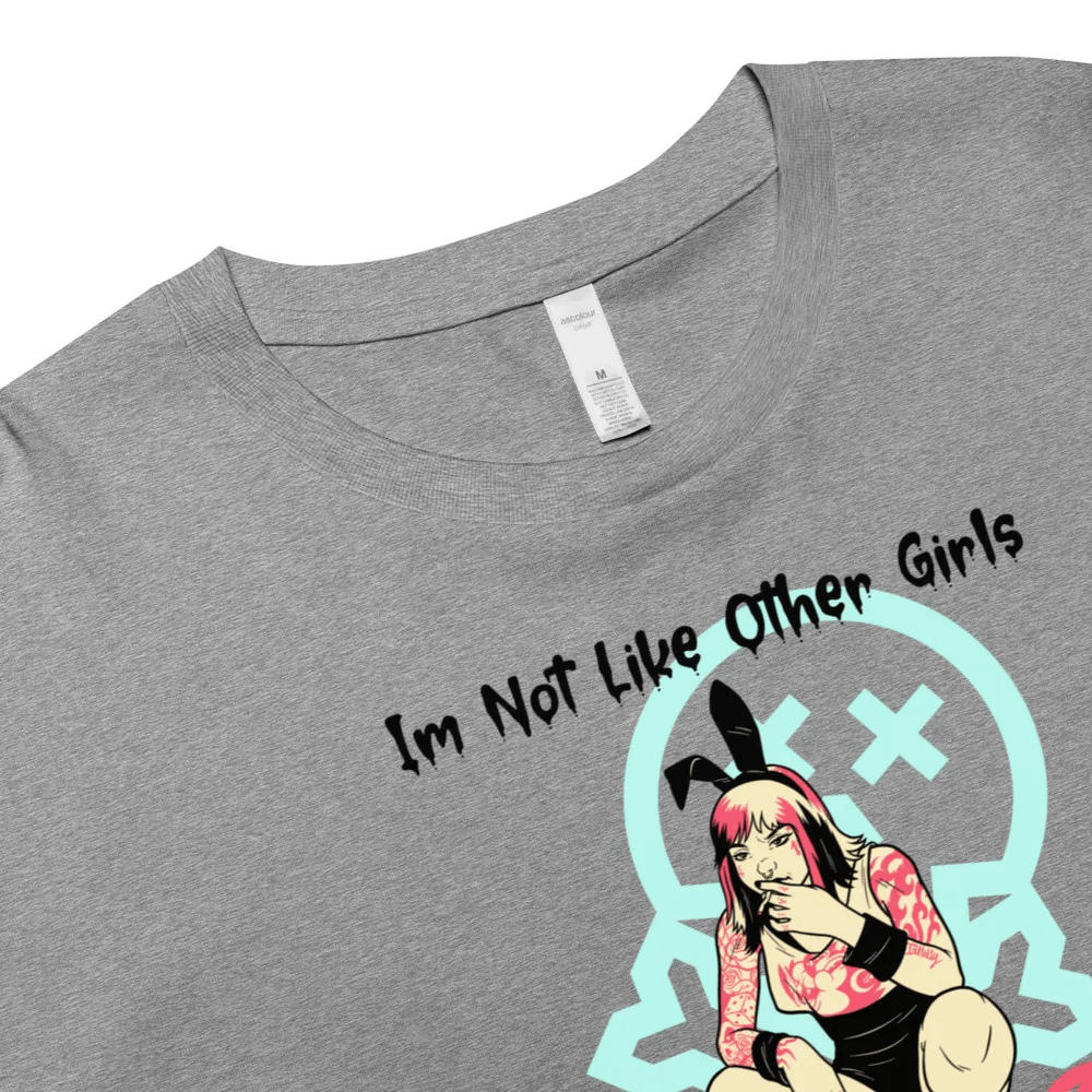 Im Not Like Other Girls Womans Crop Top-Rockn Rhonda product image (4)