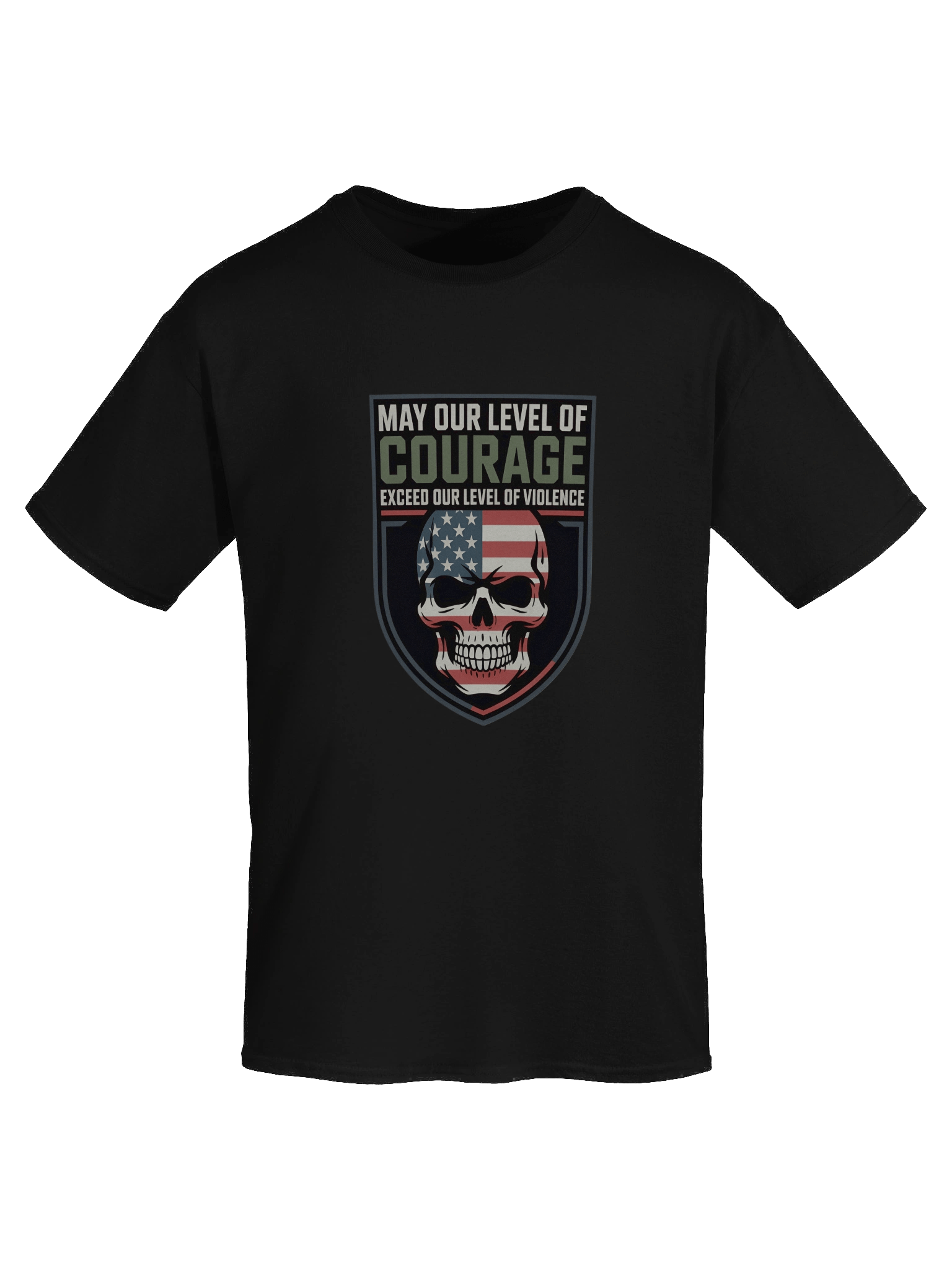 Courage Emblem Flag T-Shirt product image (51)