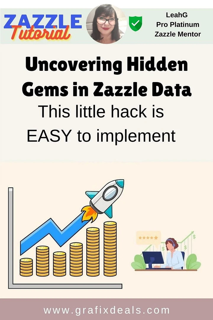 Beyond Referrals: Uncovering Hidden Gems in Your Zazzle Data to increase sales the easy way! product image (1)