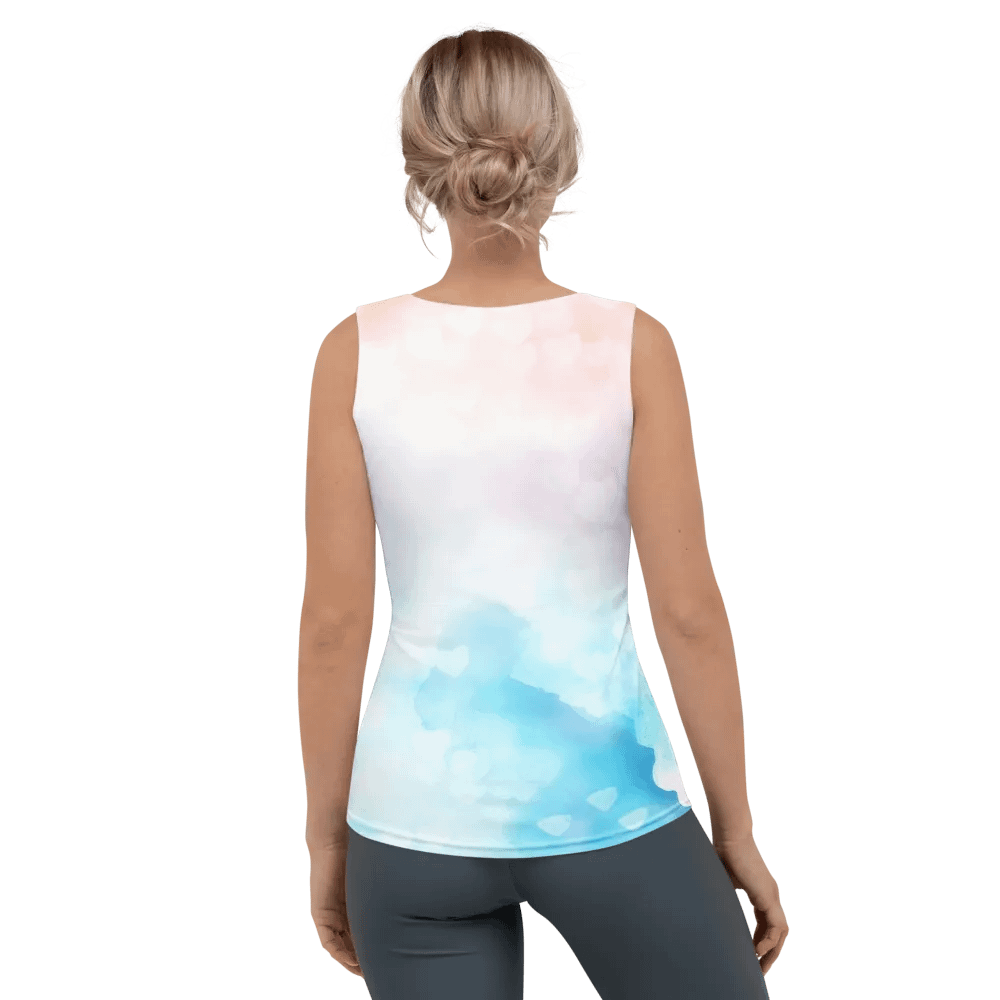 Beautiful Watercolor Girl Women's Tank Top product image (2)