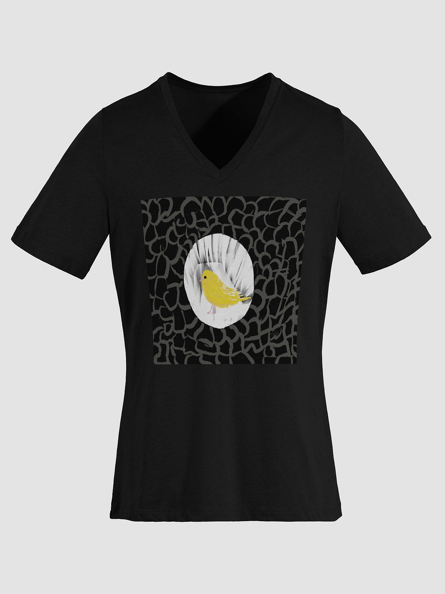 Canary In The Coalmine VNeck tee product image (38)