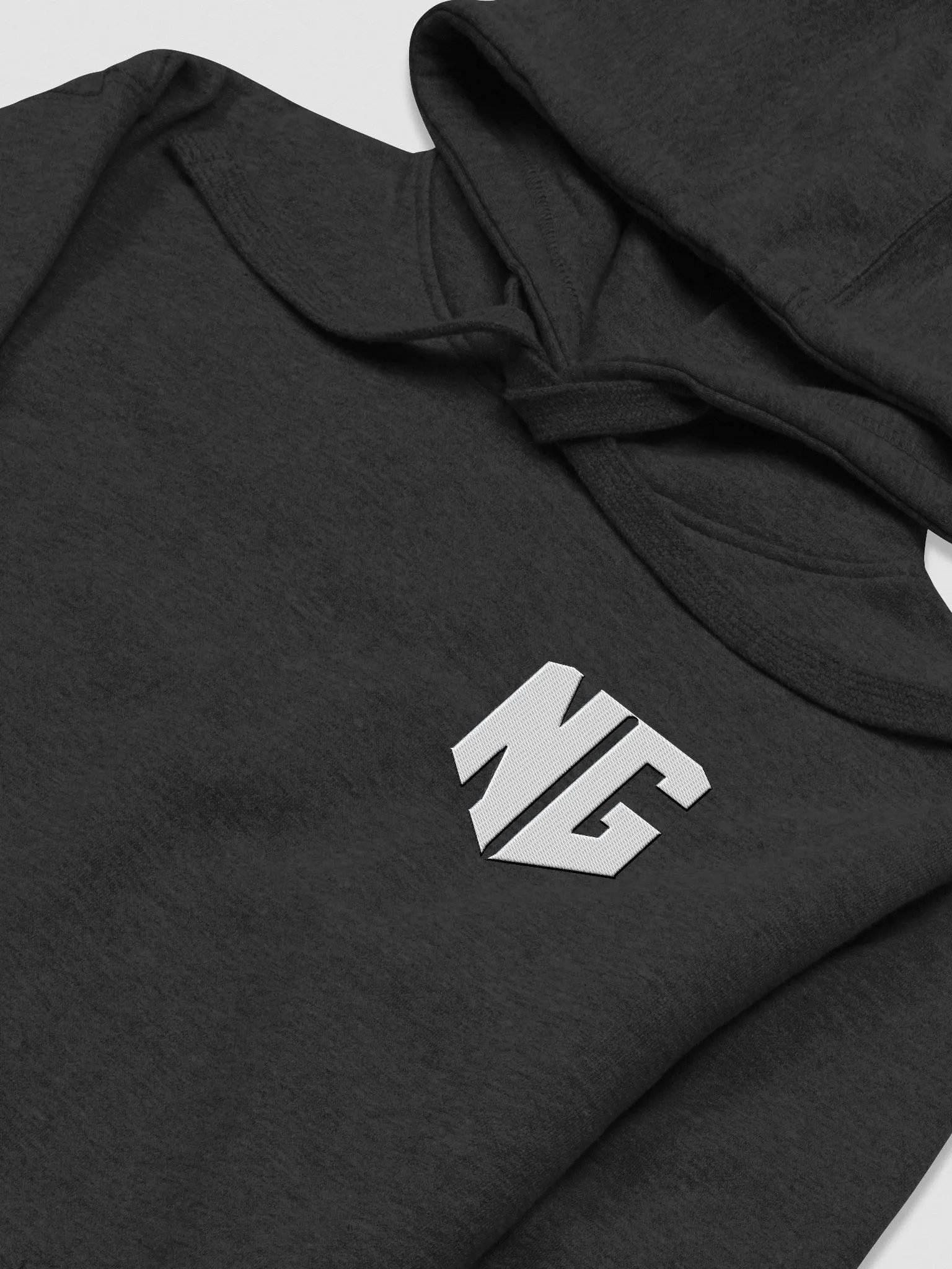 N.E.W. Gaming Hoodie - White Logo (Embroidered) product image (3)