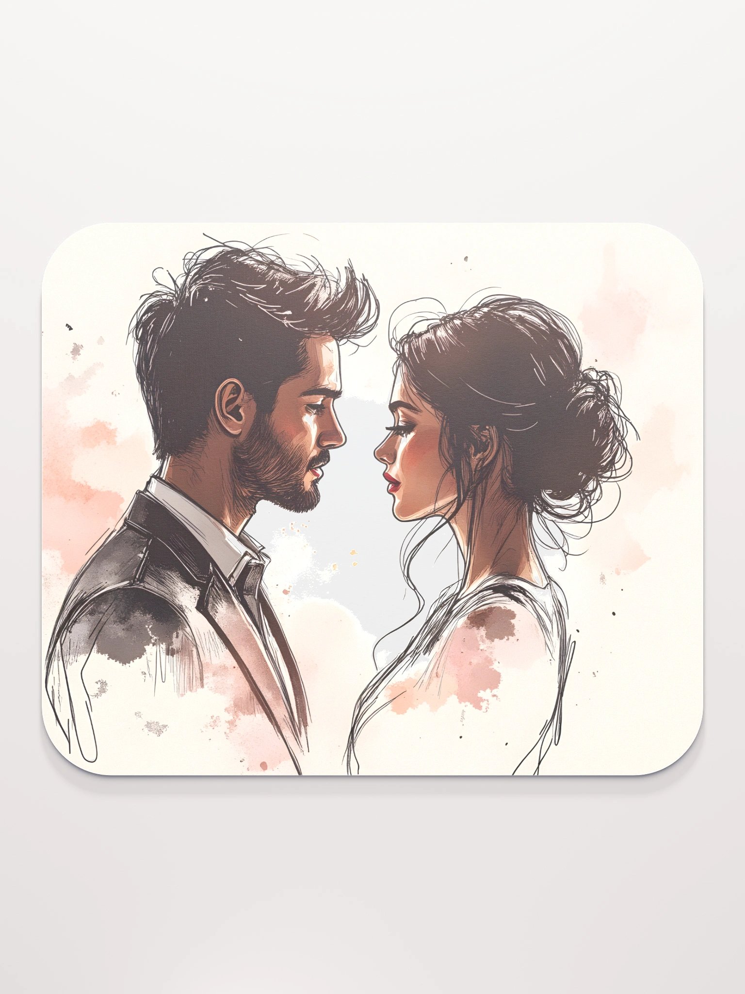 Elegant Encounter Mouse Pad product image (2)