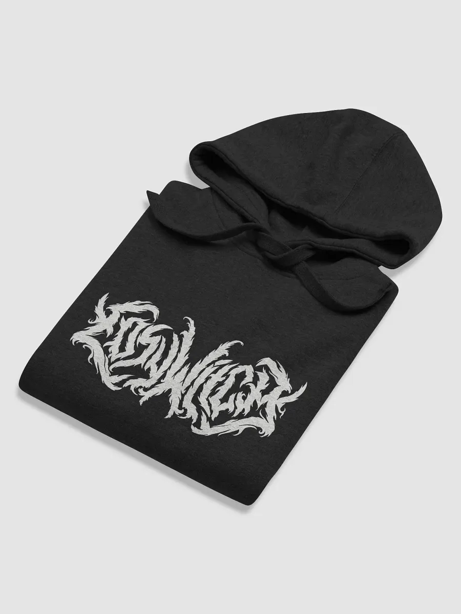 Cosy Black Metal Pullover Hoodie product image (6)