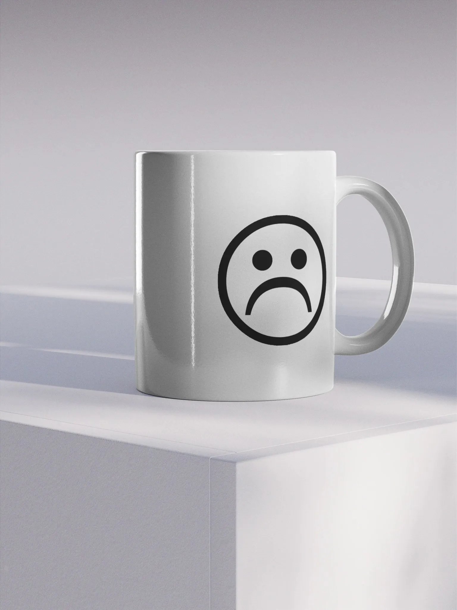 Sad face - Mug product image (4)