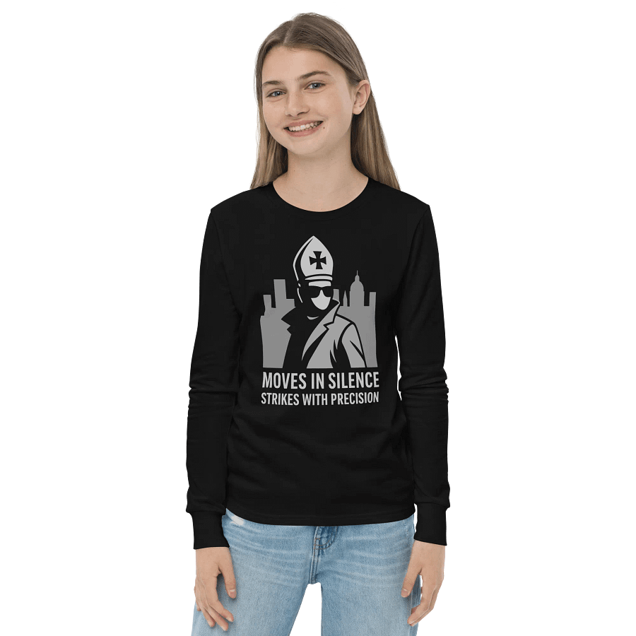 Moves in Silence - Youth Long Sleeve T-Shirt product image (2)