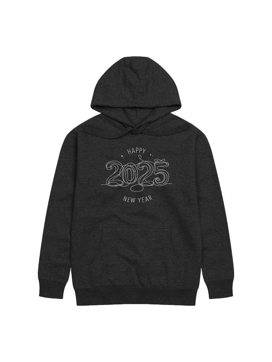 2025 New Year's Line Art Unisex Hoodie product image (3)