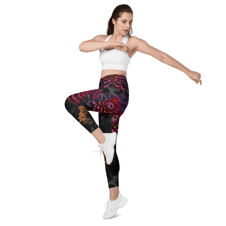 Harmony Dahlia All-Over Leggings product image (11)