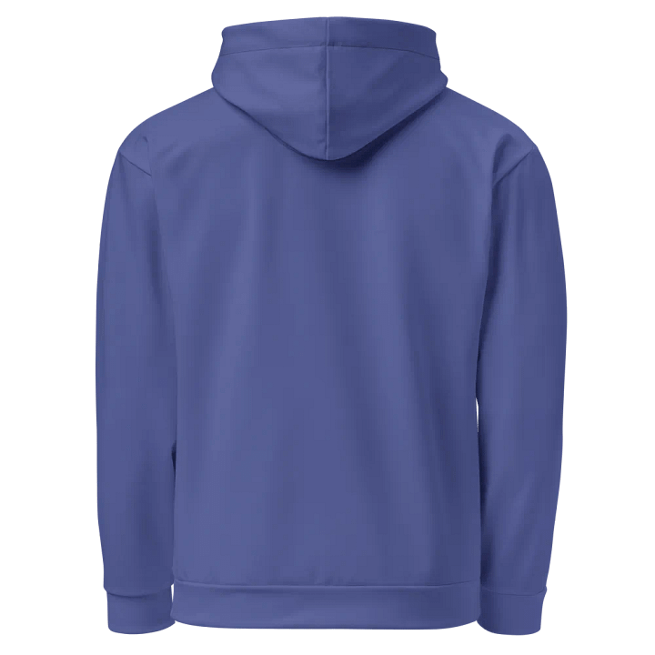 Plain Dark Purple True Summer Unisex Recycled Polyester Heavyweight Premium Hoodie by Treasure Pie product image (2)