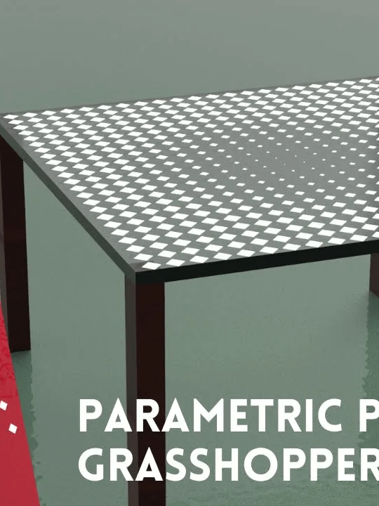 Parametric Pattern Table Design Grasshopper Rhino Files Download product image (3)