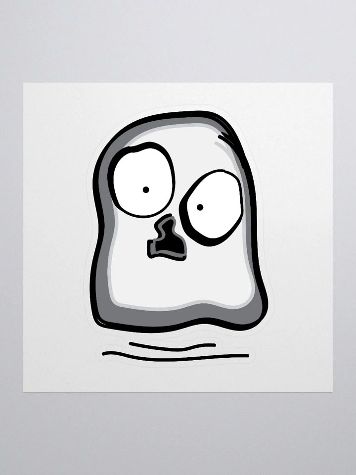 Boo Hoo Ghost Sticker product image (1)