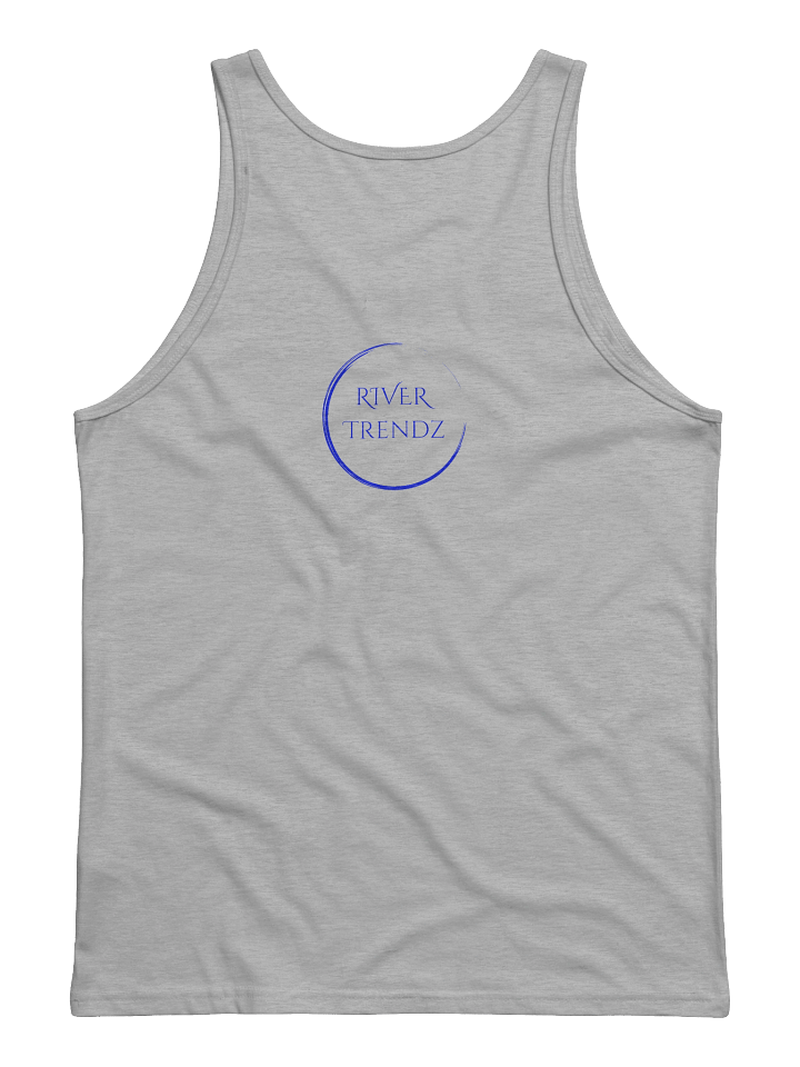 Men's Blue Faded Circle River Trendz Logo Tank product image (16)