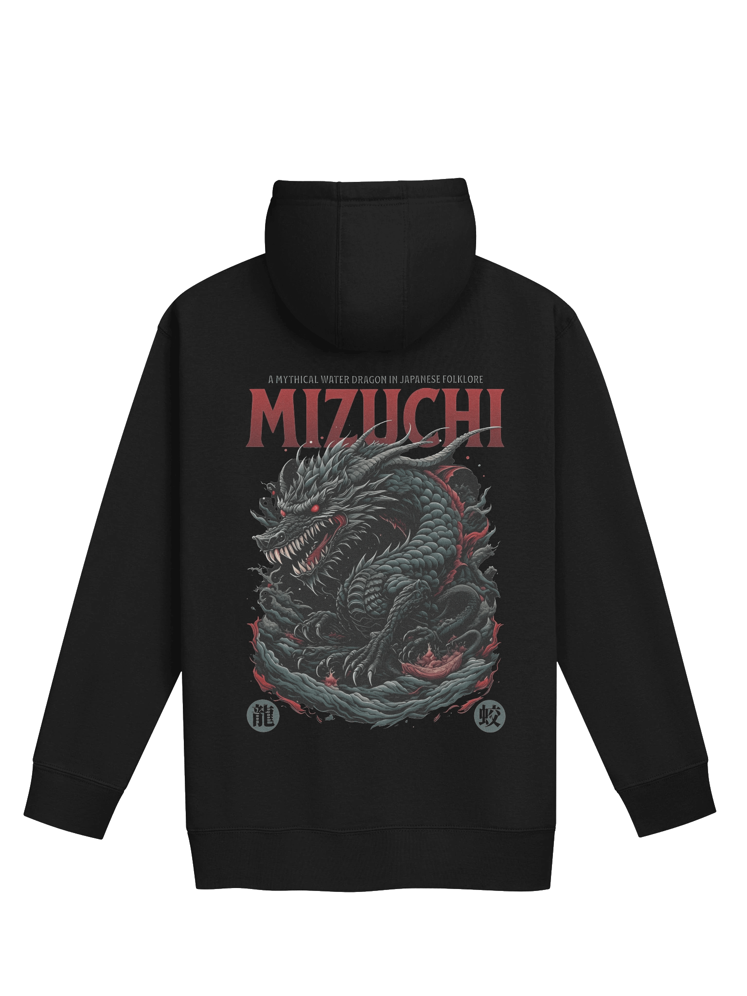 Mizuchi- Streetwear Dark Fashion Hoddie - Premium Cotton Heritage M2580 product image (1)