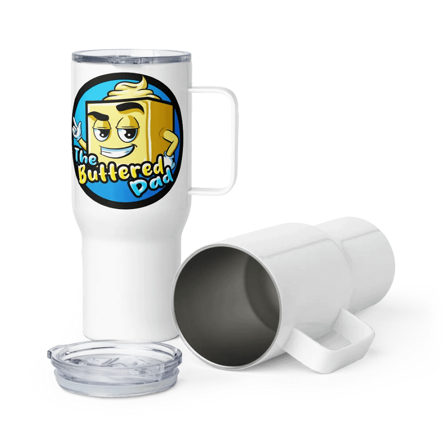 TheButteredDad Travel Mug With Handle product image (3)