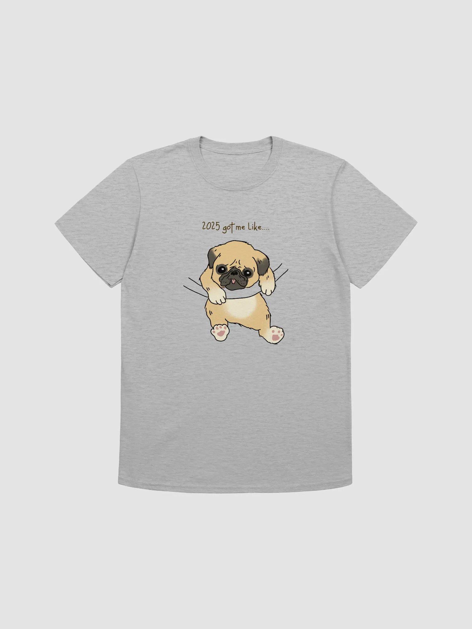 2025 Pug Vibes Unisex T-Shirt product image (3)