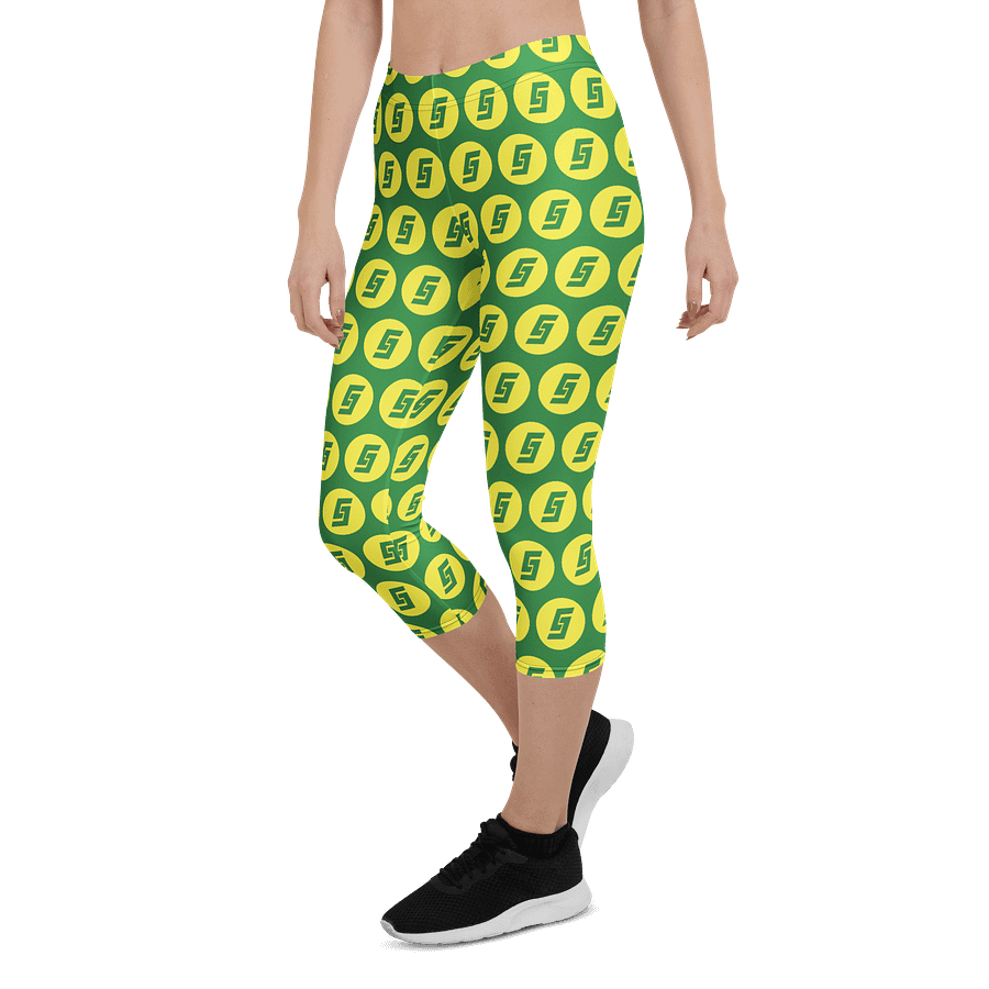 GustyJ Logo Capri Leggings product image (5)
