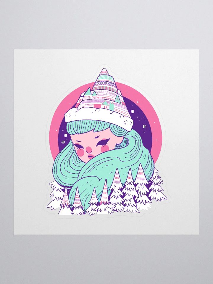 Ski Lodge | Kiss-Cut Sticker product image (2)