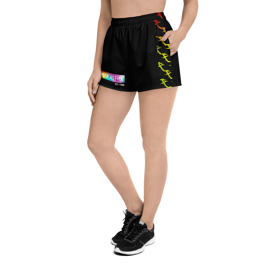 Queer As F*ck Athletic Shorts (Unisex) product image (3)