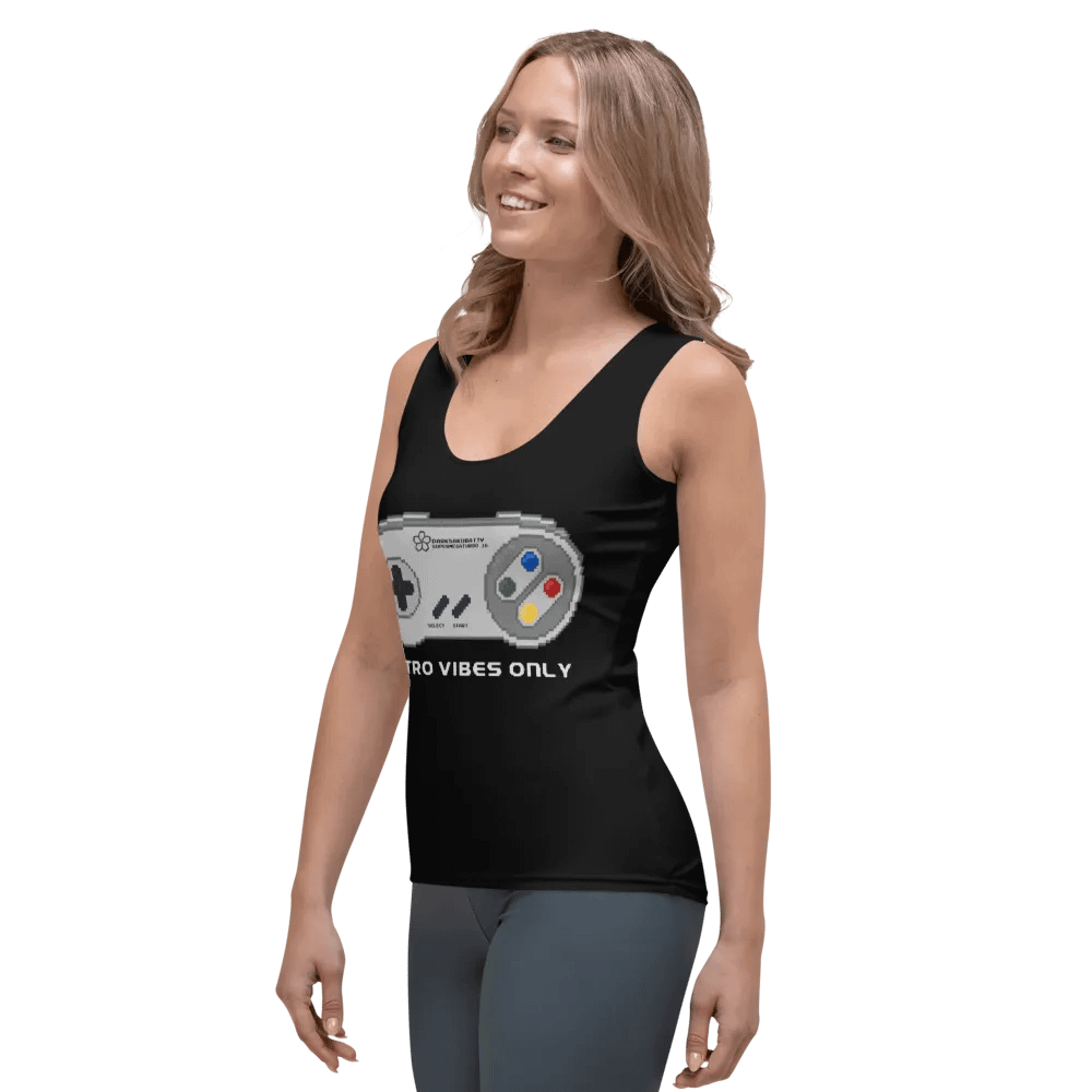 Retro Vibes Fitted Tank product image (3)