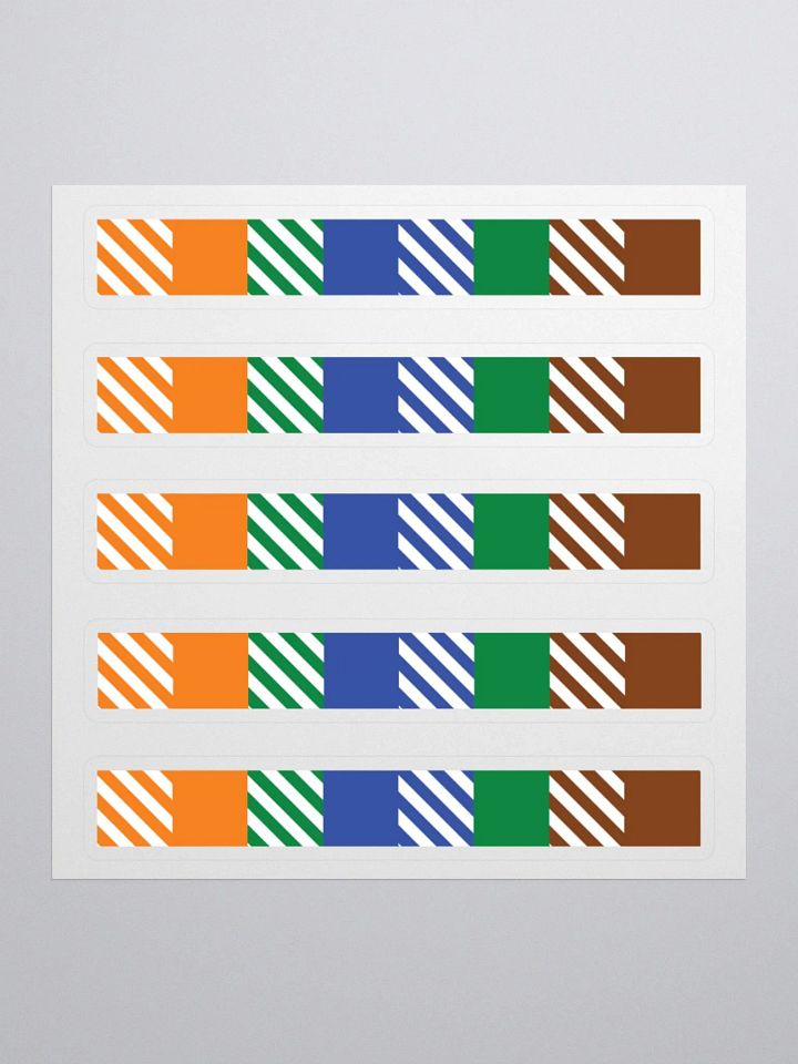 Ethernet T568B - Sticker Sheet product image (1)